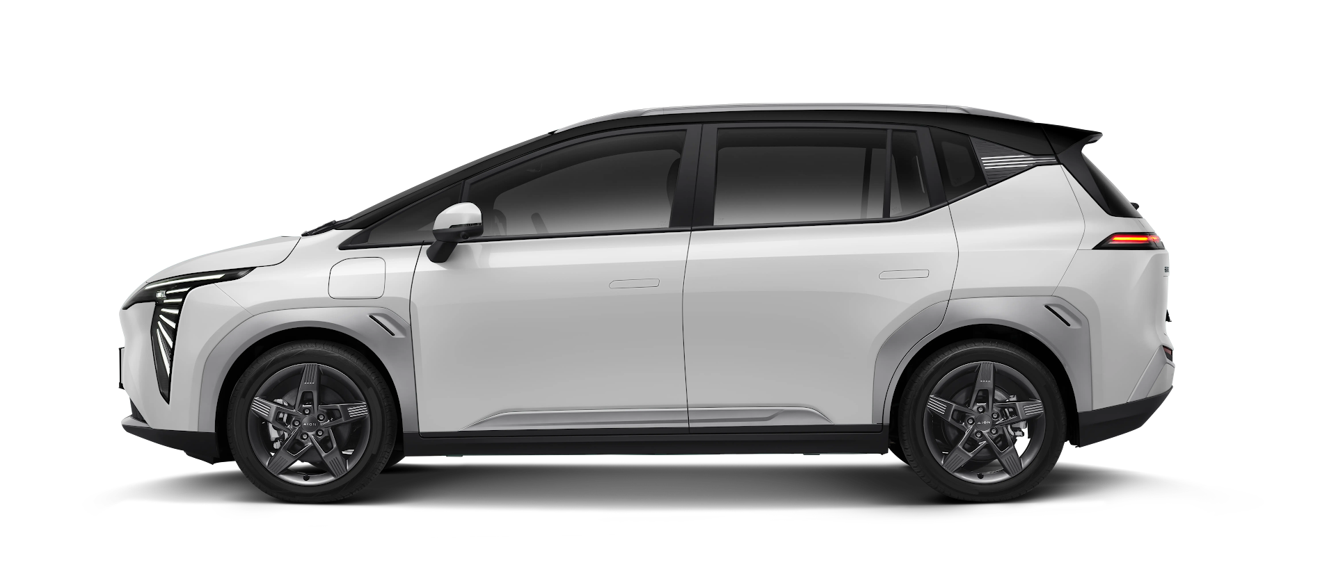 Pure White with Black Roof